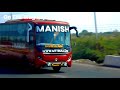 Manish travels ac sleeper bus bharatbenz