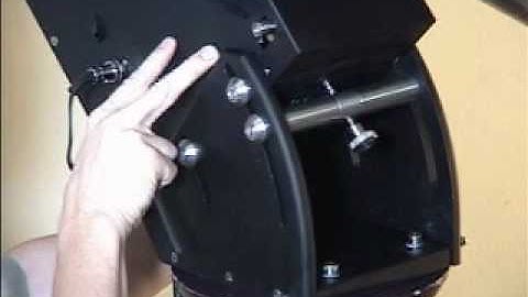 Adjusting the Altitude Axis of the Paramount GT-1100S