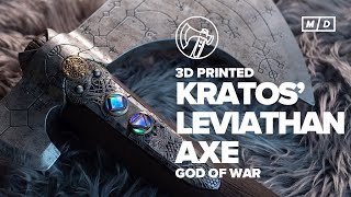 3D Printed Leviathan Axe / Kratos' Axe God of War Ragnarök