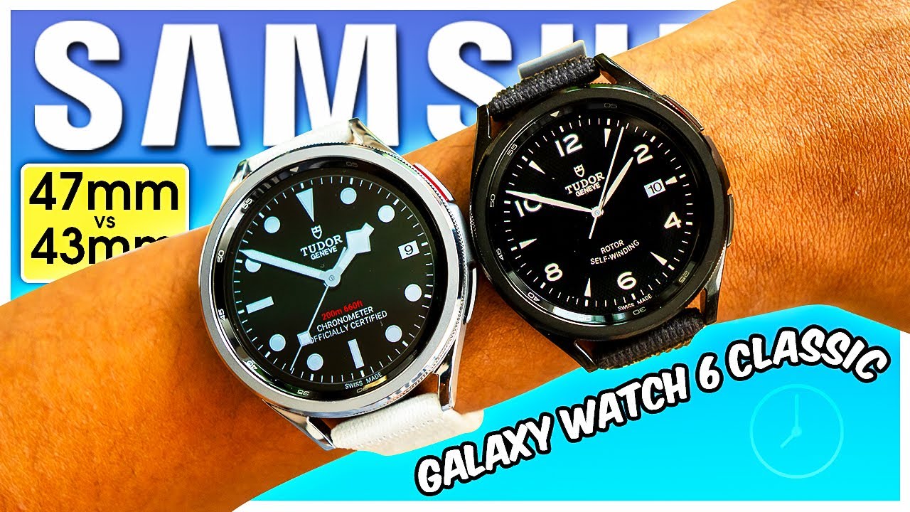 Galaxy Watch 6 Classic 47mm vs 43mm Don't Buy the WRONG ONE! 
