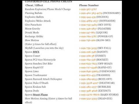 Cheat Codes Of Gta 5 Ps4 [Detail List] Part 1 - Youtube