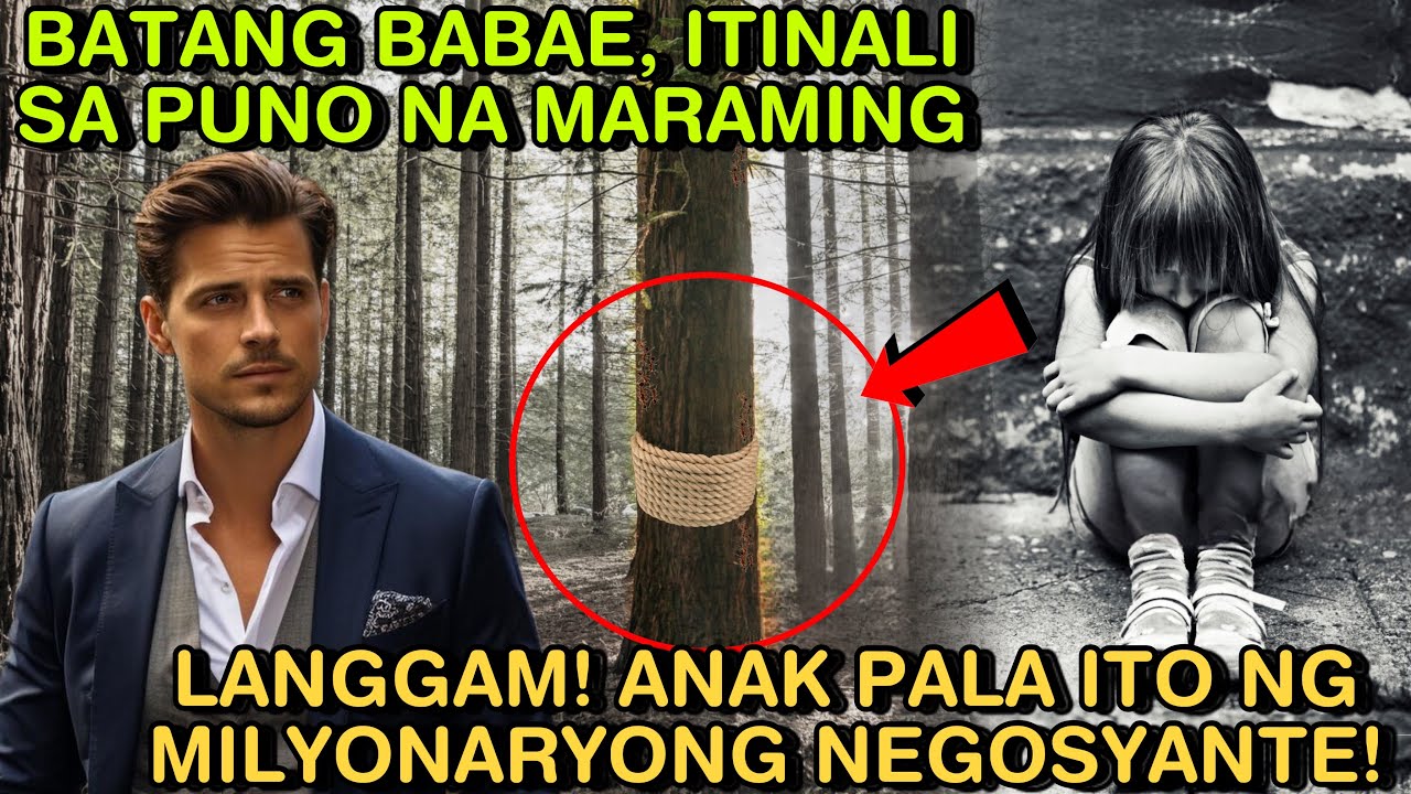 BATANG BABAE, ITINALI SA PUNO NA MARAMING LANGGAM! ANAK PALA ITO NG MILYONARYONG NEGOSYANTE!