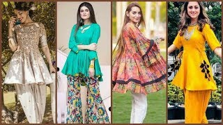🇵🇰 Pakistani Gown Short Shirt \u0026 With 