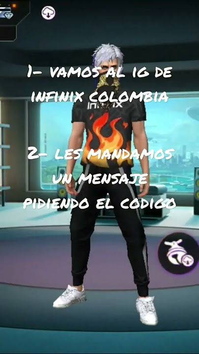 Free Fire (FF) > 🔴CODIGUIN DA CAMISA INFINIX | RESGATE NA HORA✅