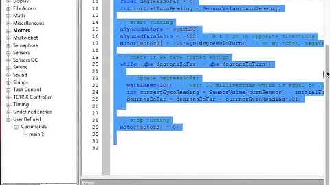 Intro to RobotC 8: Functions