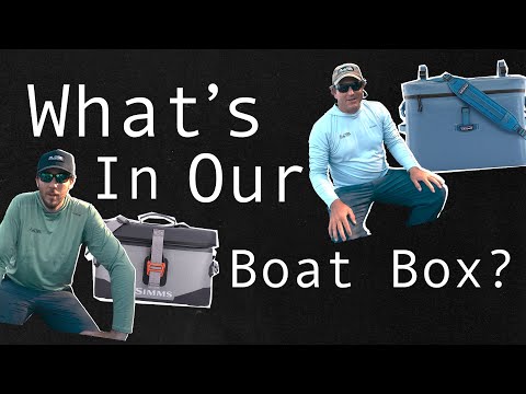 What's In Our Boat Box? - Gear Storage, Terminal Tackle, and More!