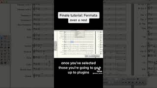 Famous Finale tutorial: putting a fermata over a measure of rest Profile
