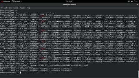 Red Hat Enterprise Linux 8 - Getting started with session recording in RHEL8