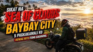 Baybay City Sea of Clouds (Road Trip na hindi ko makakalimutan at may pagkakamali ako) | Gixxer 155