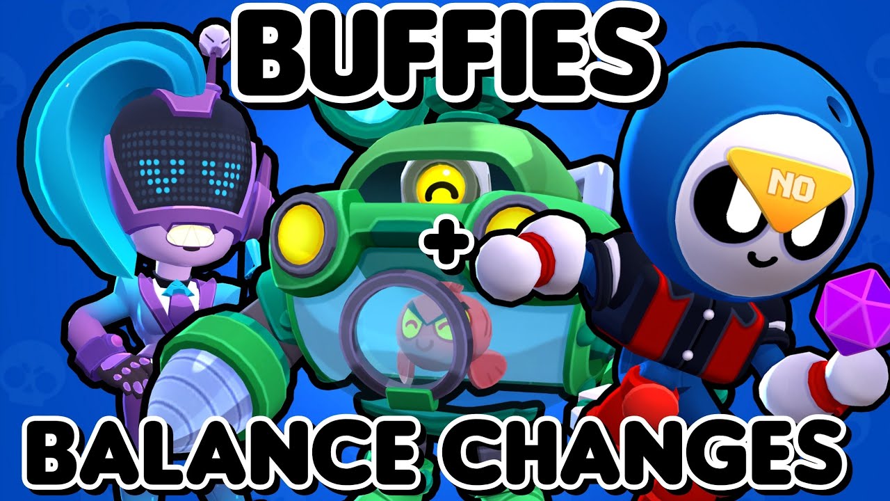 BUFFIES AND BALANCE CHANGES ARE OUT | Brawl Stars Ranked 