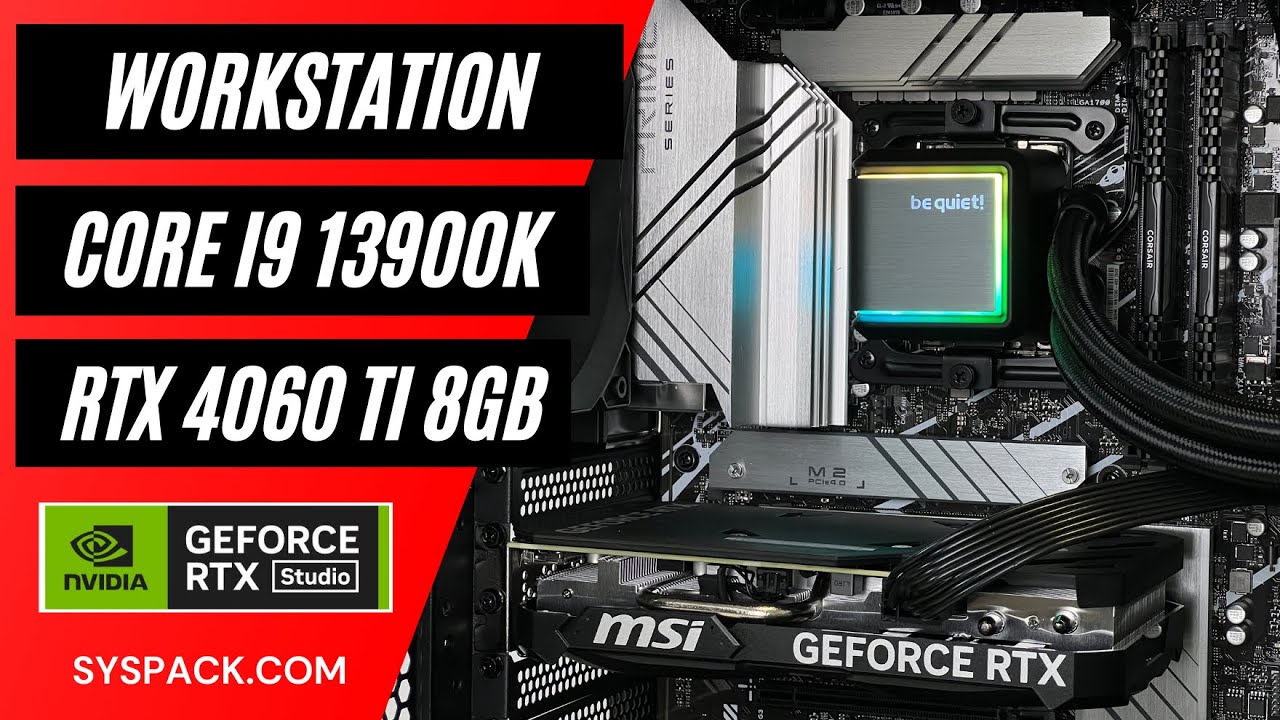 Ti Core Build PC Build | Core i9 13900K & RTX 4060 Ti Ventus 2x OC | PC Airflow ...