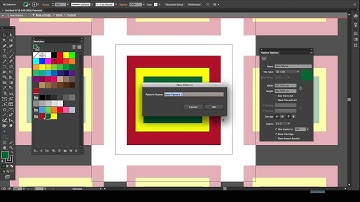 Global swatches and pattern editor in Illustrator tutorial