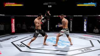 Tony Ferguson secret taunt on UFC 4