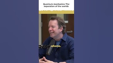 Quantum Mechanics the Separation of World | Sean Carroll #shorts #viral #podcast