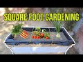 Square Foot Gardening: How To Grow MORE FOOD in LESS Space