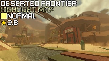 Roblox: Flood Escape 2 - Deserted Frontier [Highlight Map] (High-Peak Normal)