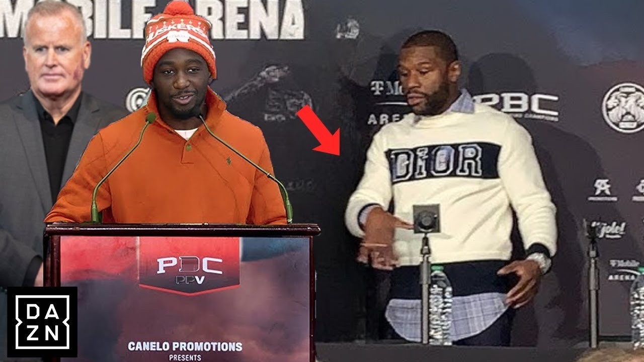 Mayweather LOSES IT On Crawford During Press Conference!