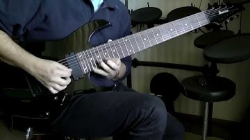 Ibanez RG8 8 Strings Demo (Lead)