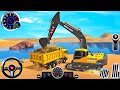 Real City Construction Simulator Game 3D - City Road Builder Excavator Trucks 2024 -Android Gameplay