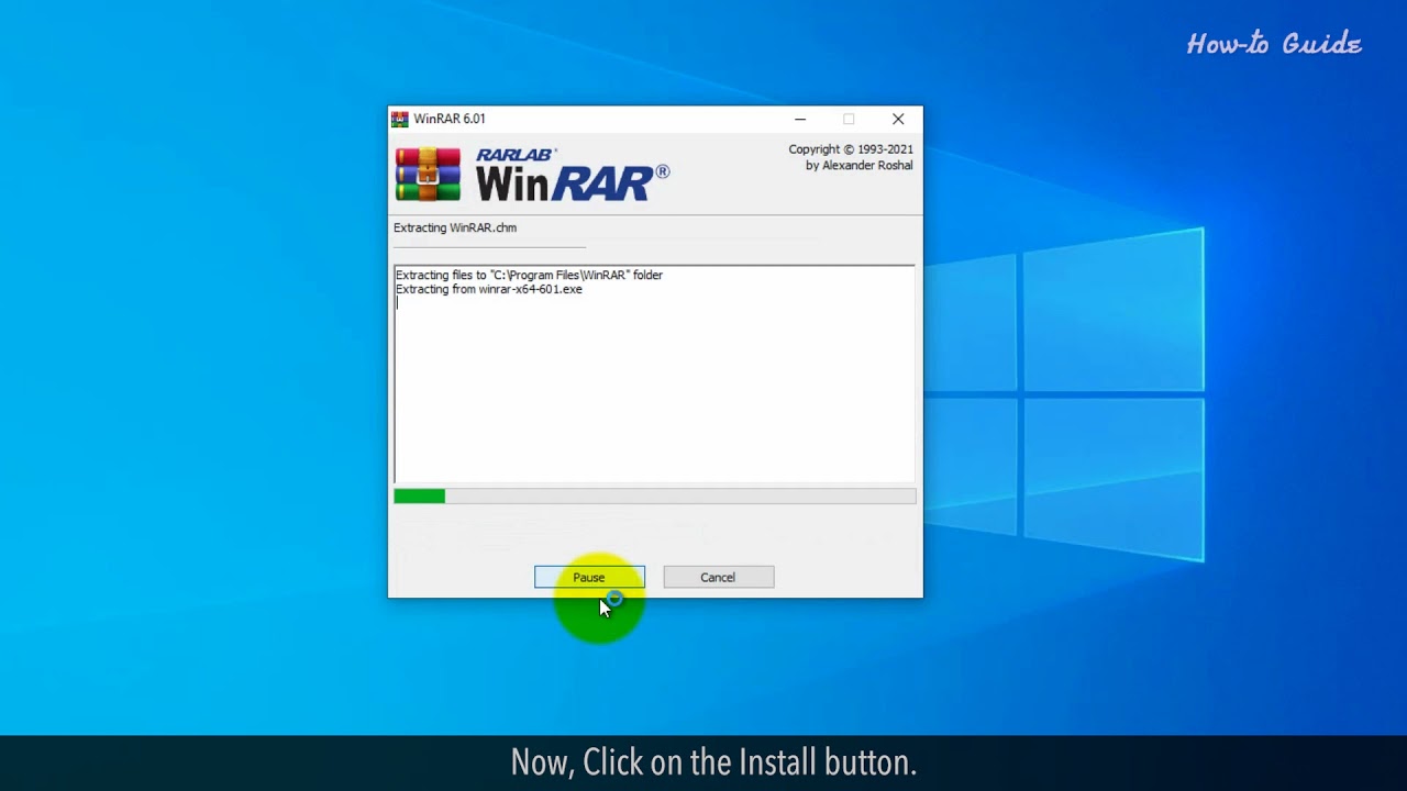 RAR-Datei öffnen und Inhalt entpacken – Windows-Tutorial