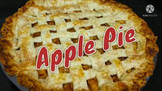 Homemade Apple🍎 Pie / Lattice woven crust / Dessert recipe
