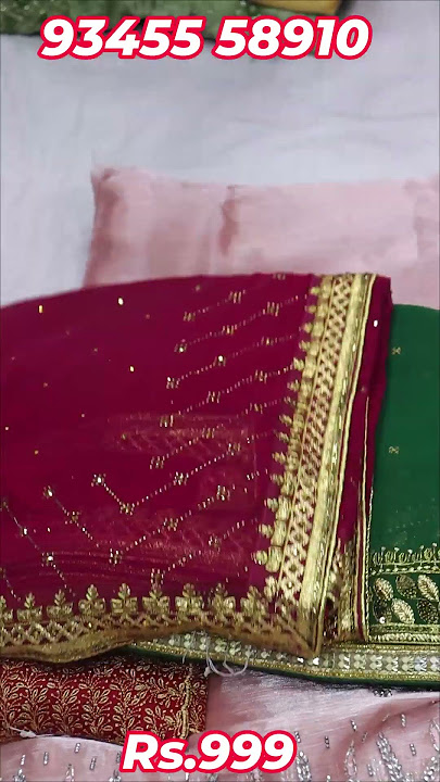 Heavy Party wear sarees