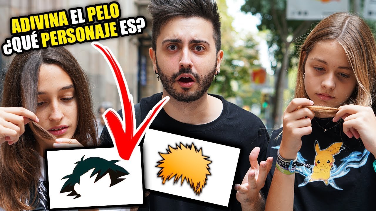 ADIVINA EL PELO CABELLO ¿Cuánto SABES DE ANIME? DIFICIL TEST PREGUNTAS ...