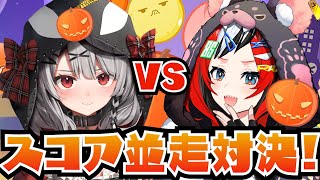 【 スイカゲーム 】勝つのはどっち！？#ベークロ 並走スコア対決！【ホロライブ/沙花叉クロヱ】