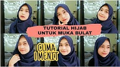 TUTORIAL HIJAB BUAT MUKA BULAT/CHUBBY JADI TERLIHAT TIRUS - Durasi: 5.29. 