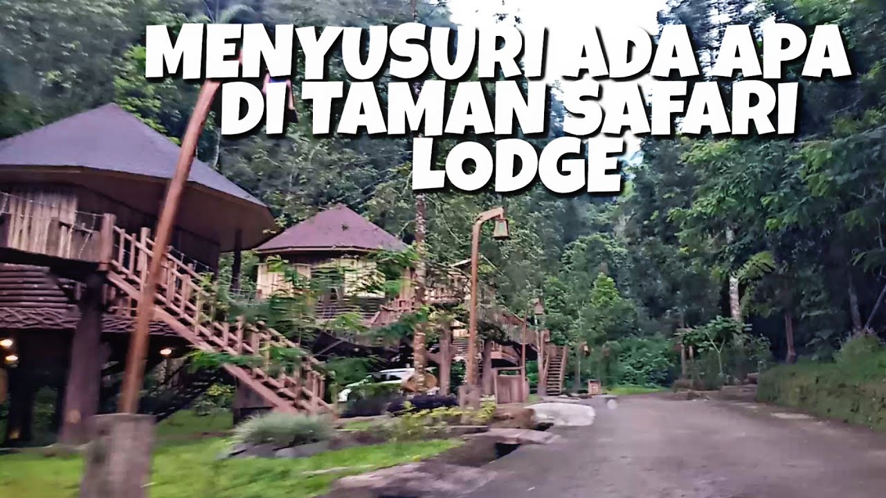 Stay At Caravan Taman Safari Lodge Cisarua Bogor