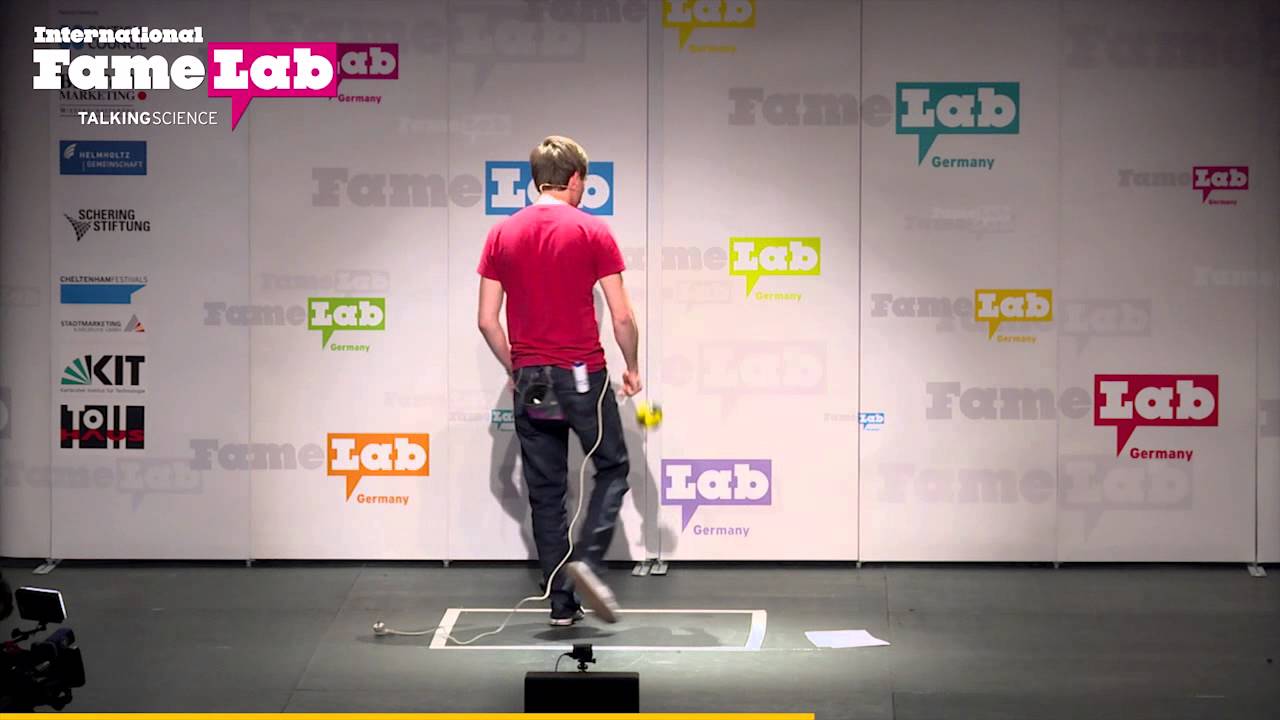 FameLab 2015 - Max Gmelch im Deutschlandfinale