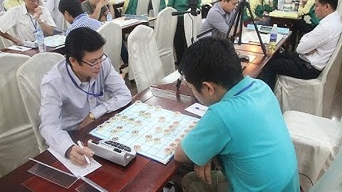 Vòng 7 giải vô địch quốc gia 2016 : Nguyễn Khánh Ngọc ( HNO ) 1/2 Trần Văn Ninh ( DNA )