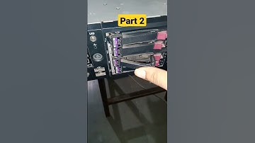 how to set server harddisk in HP server