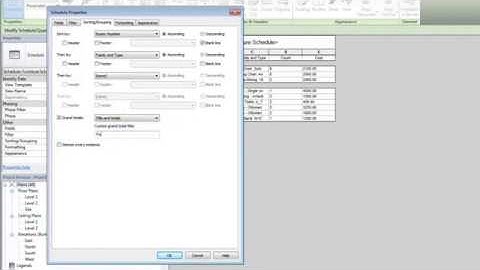 Create & Calculate Totals in a Schedule for Revit