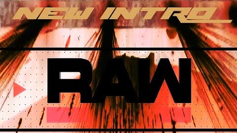 WWE 2K19 Universe Mode Raw Intro Oct 2018 - Apr 2019