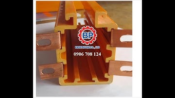 Ray điện hộp kín 4P-50A, Ray điện an toàn cho máy sấy in lụa