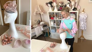 HOW TO USE SINAMAY FABRIC | Using Sinamay For Trimmings In Millinery | Didsbury Art Studio