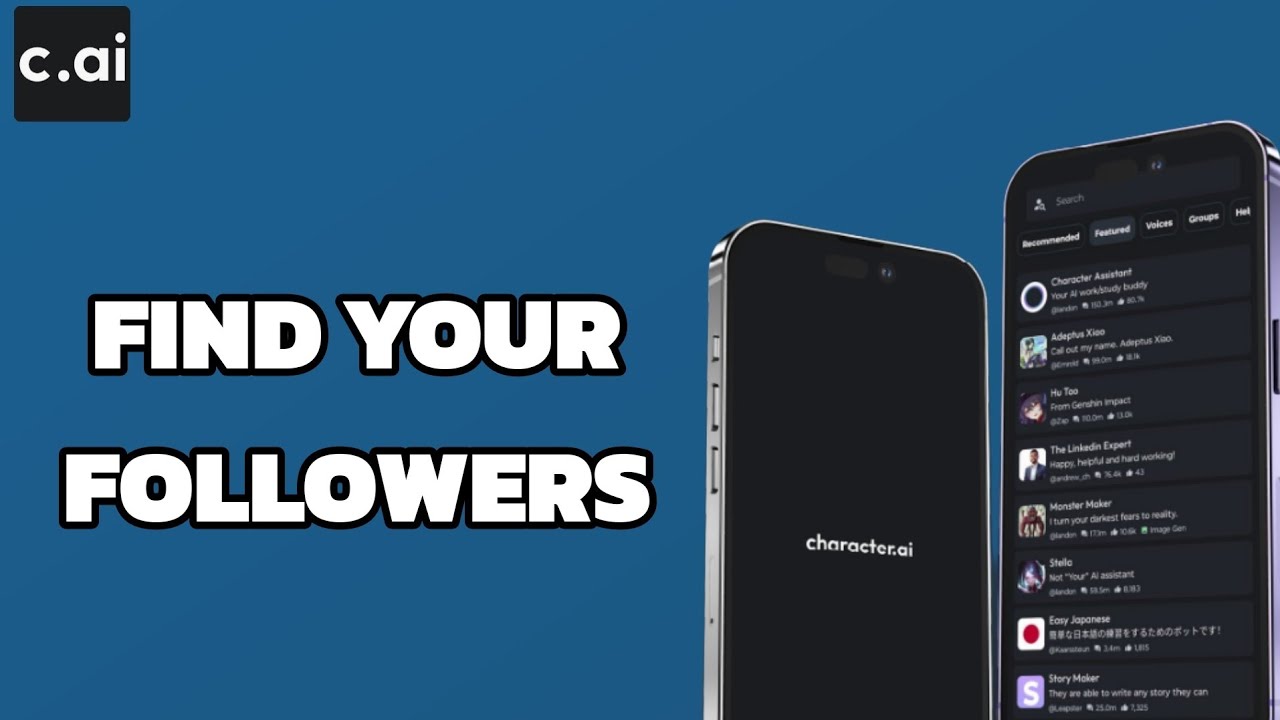 How To Find Your Followers On Character Ai App | Step By Step - YouTube