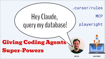Giving Coding Agents Super Powers: Cursor Rules for Django and MCP for Postgres and Playwright