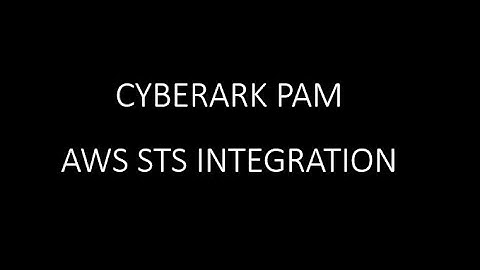 AWS Cyberark STS Integration