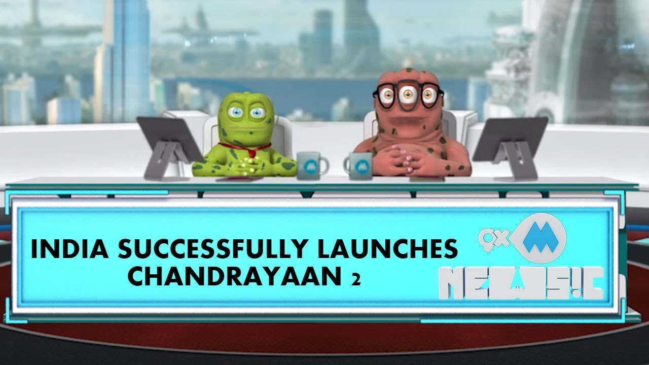 India Successfully Launches Chandrayaan-2 | 9XM Newsic | Bade Chote