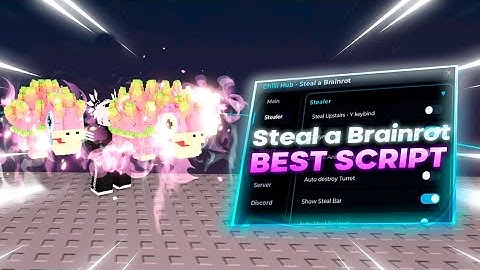Steal a Brainrot Script Gui — Instant Steal, Invisible, Desync, Anti Hit, Noclip & No Kick! *NO KEY*