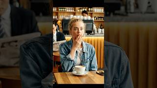 The Girl Farting In Cafe