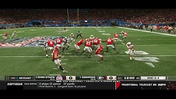 Georgia Zone Slice Playaction Yankee