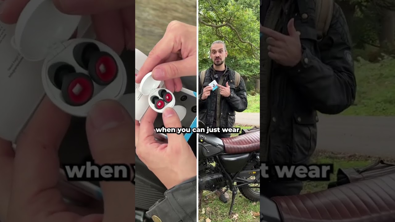 Motorbike earplugs