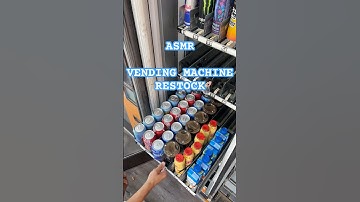 ASMR Vending Machine Restock 🎧