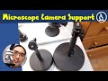🔬 How to connect heavy cameras to a microscope | Amateur Microscopy