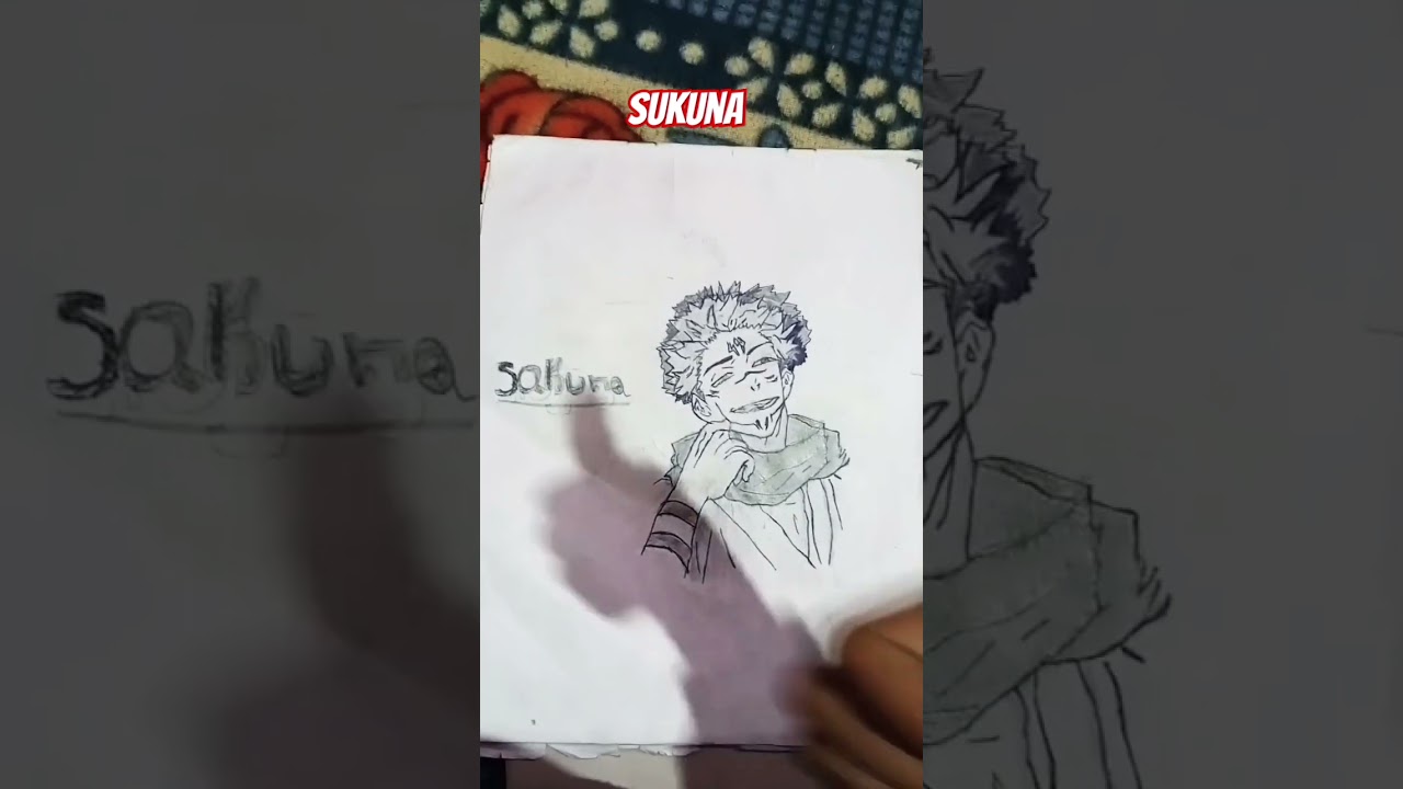 Sukuna ❤️😊 | created by saharsh Arts| 