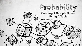 Probability - Creating A Sample Space Using A Table