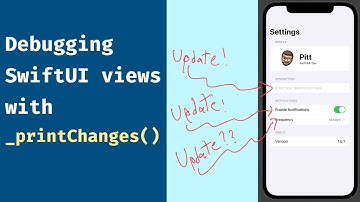 Tip: A better debugging in SwiftUI with _printChanges()